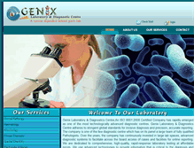 Tablet Screenshot of genixdiag.net